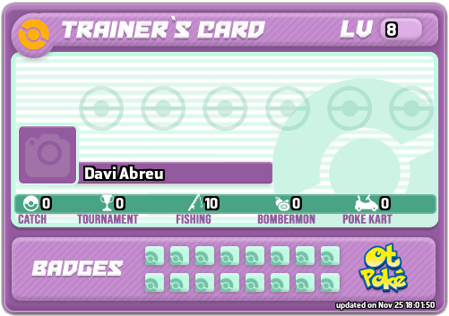 Davi Abreu Card otPokemon.com