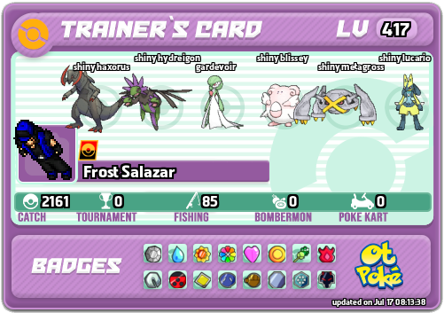 Frost Salazar Card otPokemon.com
