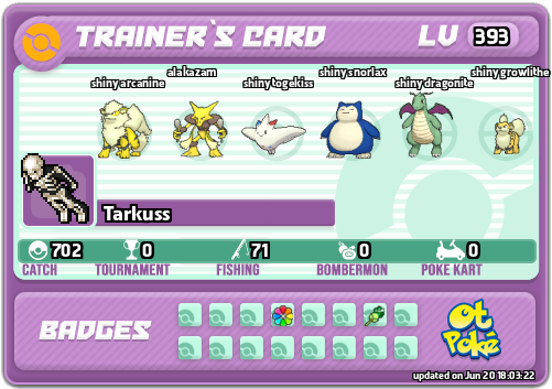 Tarkuss Card otPokemon.com