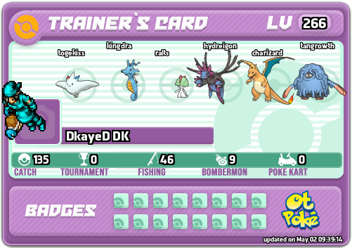 DkayeD DK Card otPokemon.com