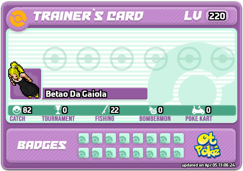 Betao Da Gaiola Card otPokemon.com
