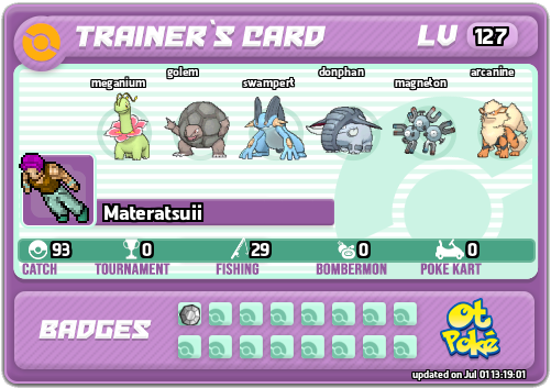 Materatsuii Card otPokemon.com