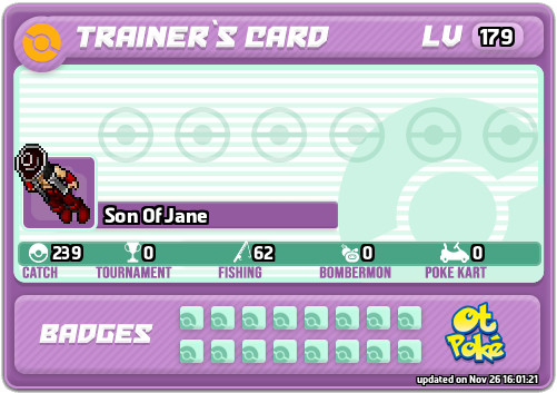 Son Of Jane Card otPokemon.com