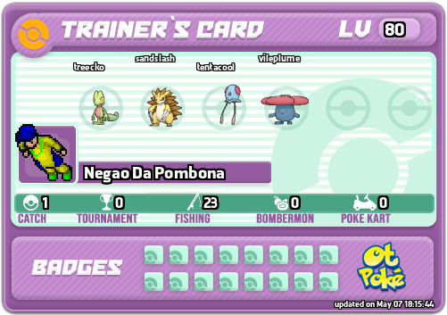 Negao Da Pombona Card otPokemon.com