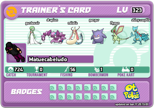 Matuecabeludo Card otPokemon.com