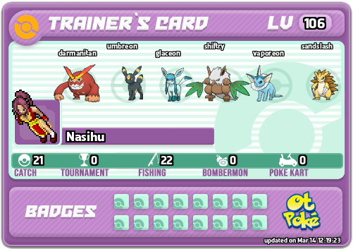 Nasihu Card otPokemon.com