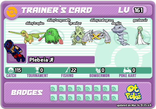 Plebeia Jf Card otPokemon.com