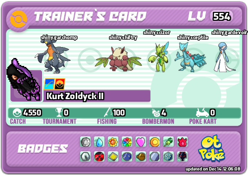 Kurt Zoldyck II Card otPokemon.com
