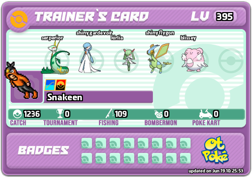 Snakeen Card otPokemon.com