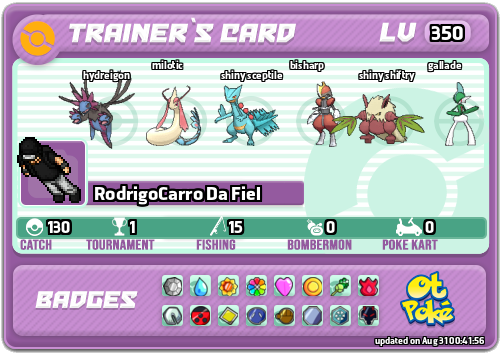 RodrigoCarro Da Fiel Card otPokemon.com