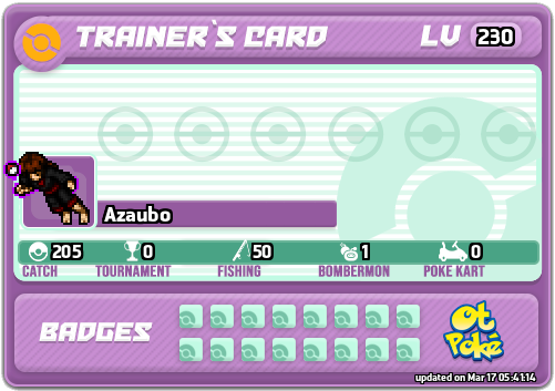 Azaubo Card otPokemon.com