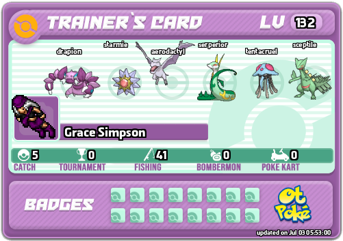 Grace Simpson Card otPokemon.com