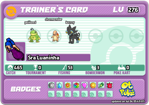 Sra Luaninha Card otPokemon.com