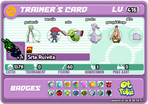 Srta Ruivita Card otPokemon.com