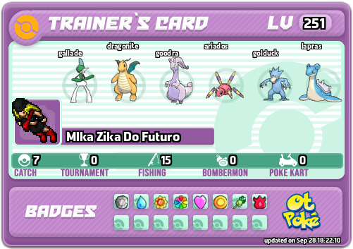 Mlka Zika Do Futuro Card otPokemon.com