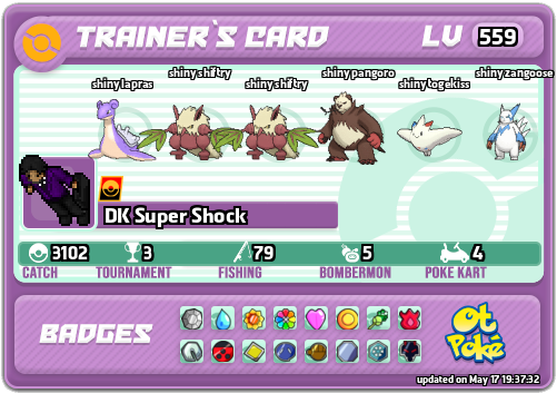 DK Super Shock Card otPokemon.com