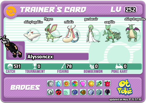 Alyssonczx Card otPokemon.com