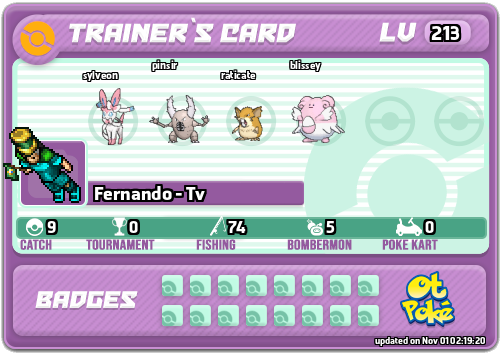 Fernando - Tv Card otPokemon.com