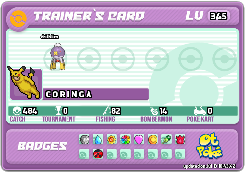 C O R I N G A Card otPokemon.com