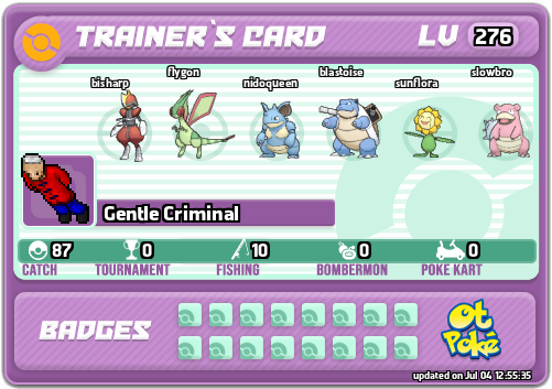 Gentle Criminal Card otPokemon.com