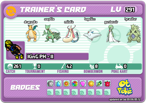 KinG PH - II Card otPokemon.com
