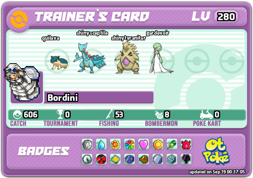 Bordini Card otPokemon.com