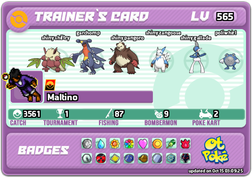 Maltino Card otPokemon.com
