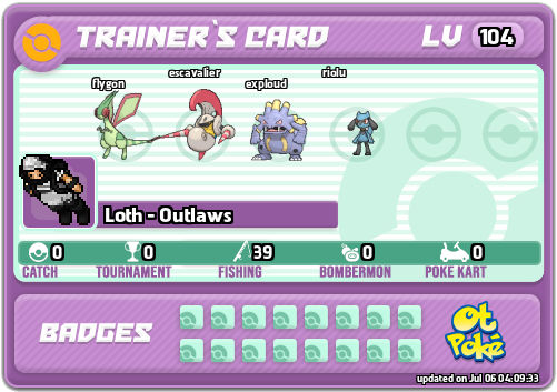 Loth - Outlaws Card otPokemon.com