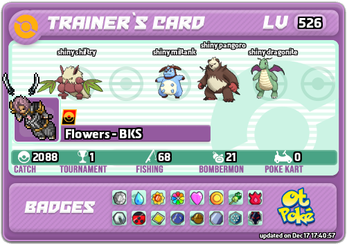 Flowers - BKS Card otPokemon.com