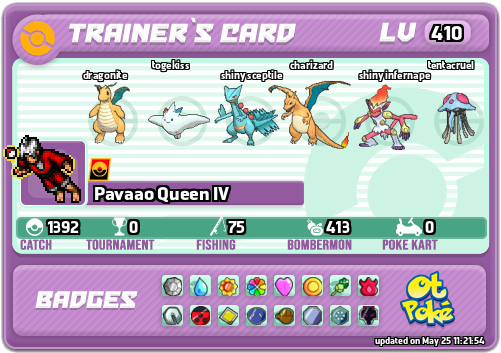 Pavaao Queen IV Card otPokemon.com