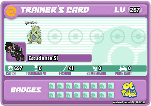 Estudante Si Card otPokemon.com