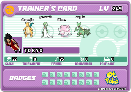 T O K Y O Card otPokemon.com