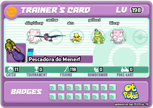 Pescadora do Menerf Card otPokemon.com