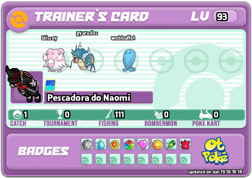 Pescadora do Naomi Card otPokemon.com