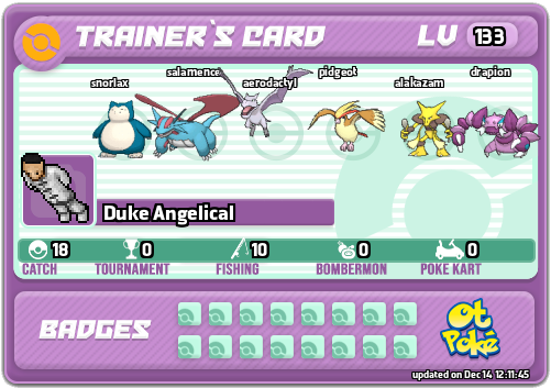 Duke Angelical Card otPokemon.com