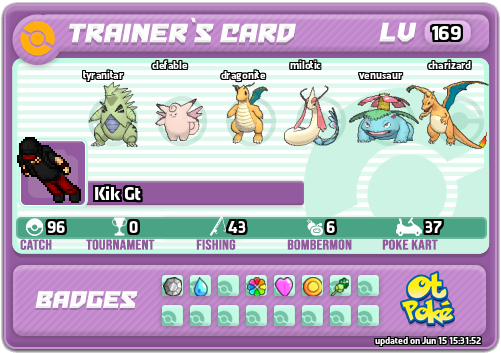 Kik Gt Card otPokemon.com