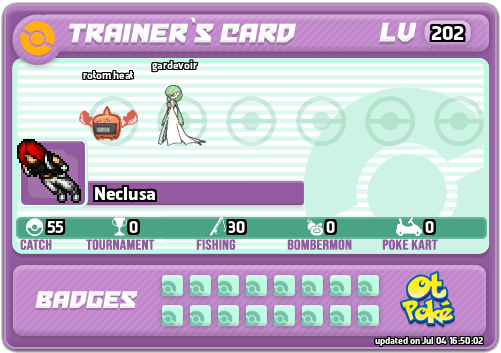 Neclusa Card otPokemon.com