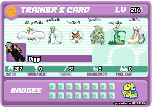 Diggi Card otPokemon.com