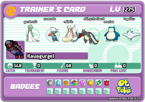 Kauagurgel Card otPokemon.com