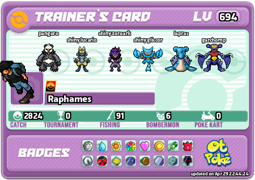 Raphames Card otPokemon.com