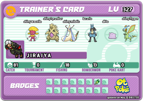 J I R A I Y A Card otPokemon.com