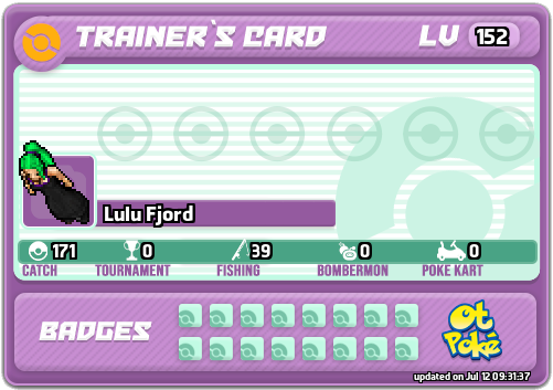 Lulu Fjord Card otPokemon.com