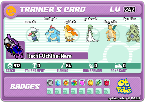 Itachi-Uchiha-Nara Card otPokemon.com