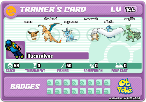 Ilucasalves Card otPokemon.com