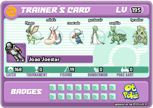 Joao Joestar Card otPokemon.com