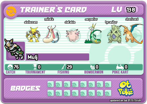 Mulj Card otPokemon.com