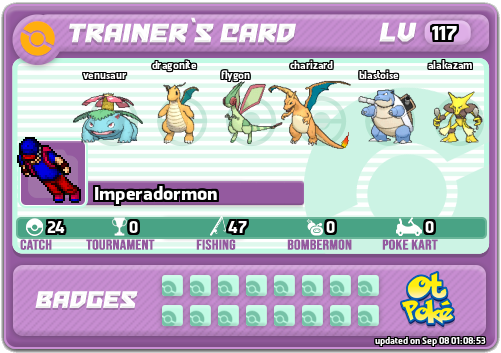 Imperadormon Card otPokemon.com