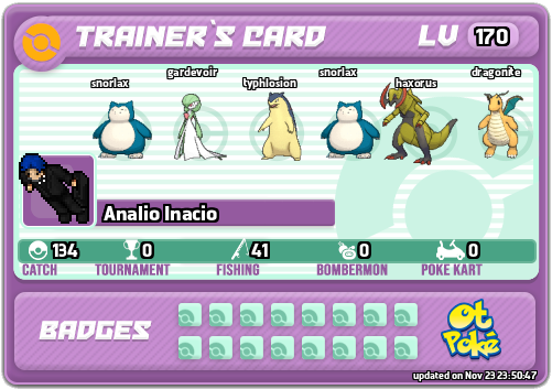 Analio Inacio Card otPokemon.com