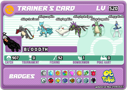 B L O O D TH Card otPokemon.com