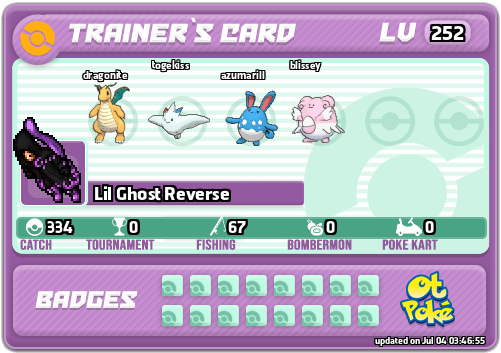 Lil Ghost Reverse Card otPokemon.com
